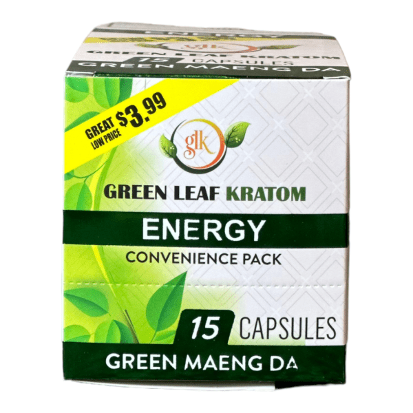 Convenience Pack GREEN MAENG DA (ENERGY) CAPSULES-15CT - Image 4