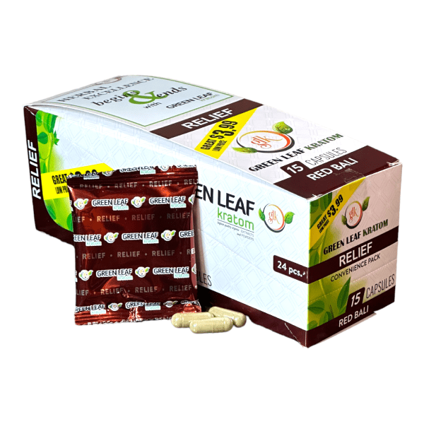 Convenience Pack Red Bali (RELIEF) Capsules-15CT