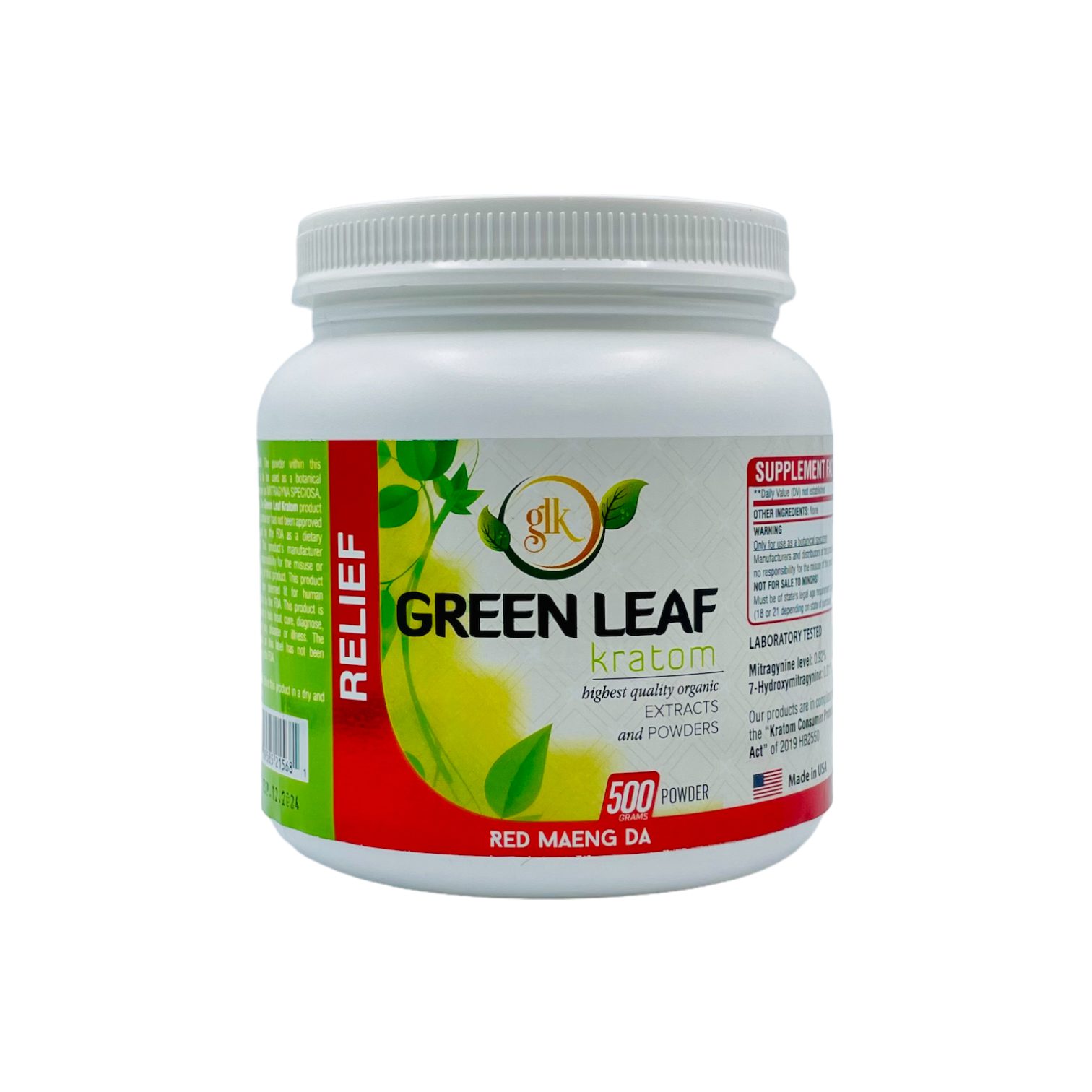 Red Maeng Da (RELIEF) Powder-500gm